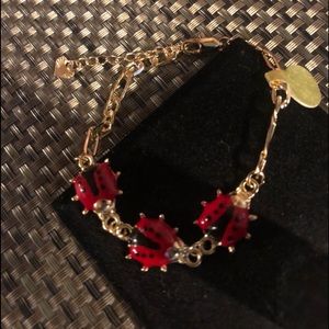 Ladybug bracelet